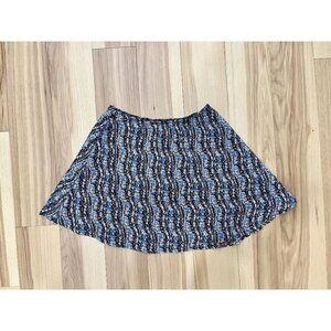 Lucy Love Floral Printed Swing Mini Skirt M